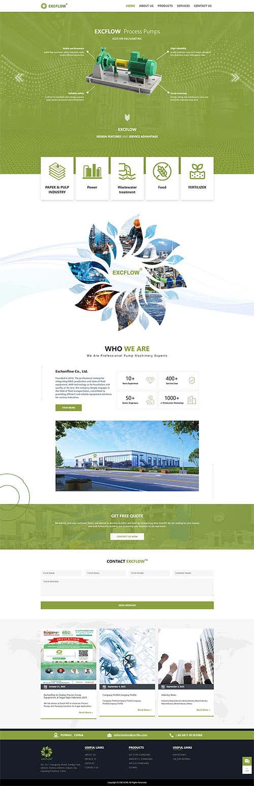 外贸建站-跨境独立站-阀门泵类案例1.17